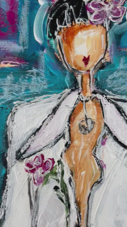 Runway Rebel- Women at Fashion Week Colourful Painting Video   